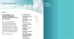 Desktop Screenshot of halogroupllc.com